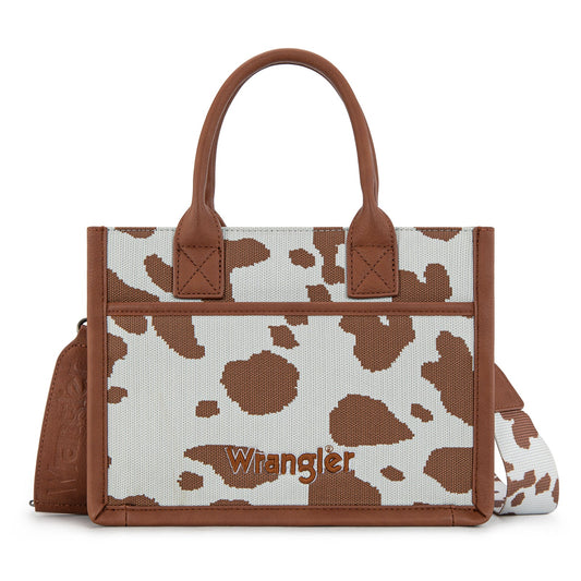 Wrangler Cow Print Tote/Crossbody