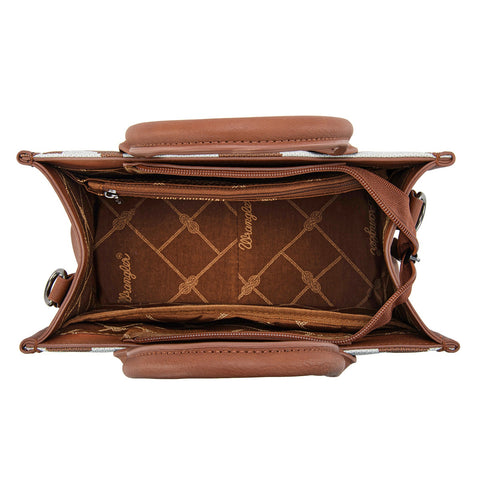 Wrangler Cow Print Tote/Crossbody