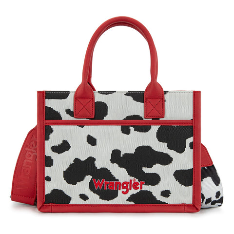 Wrangler Cow Print Tote/Crossbody