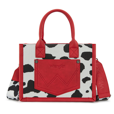 Wrangler Cow Print Tote/Crossbody