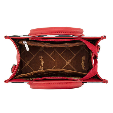 Wrangler Cow Print Tote/Crossbody