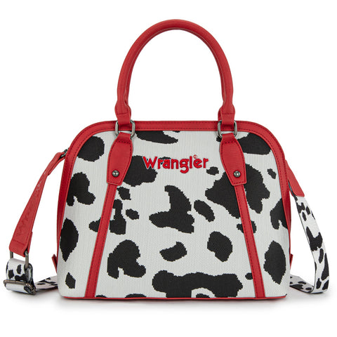 Wrangler Cow Print Satchel/Crossbody
