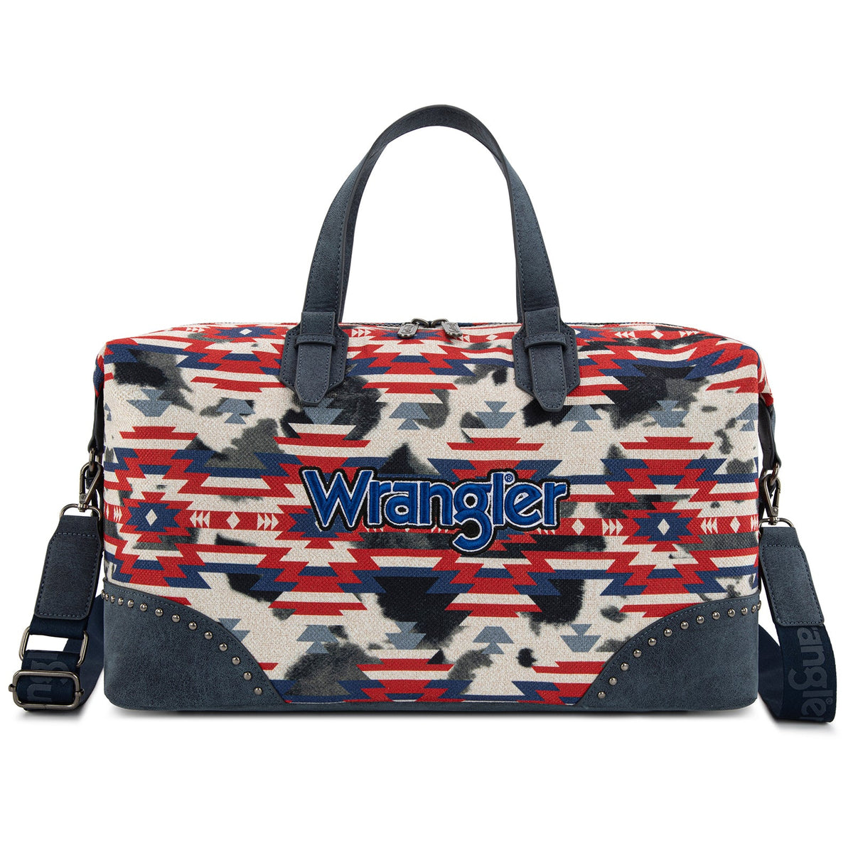 Wrangler Aztec Print Duffle/Crossbody