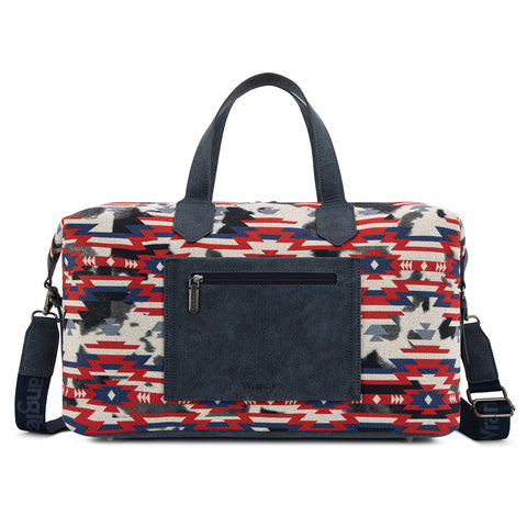 Wrangler Aztec Print Duffle/Crossbody