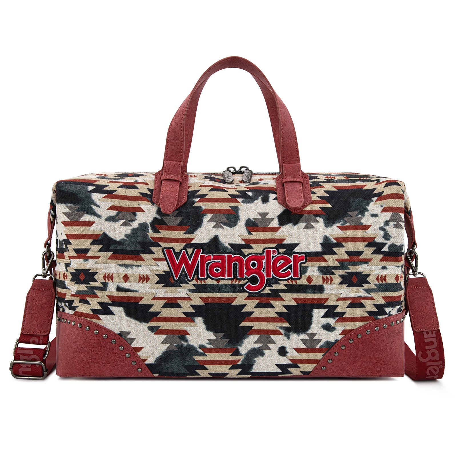 Wrangler Aztec Print Duffle/Crossbody