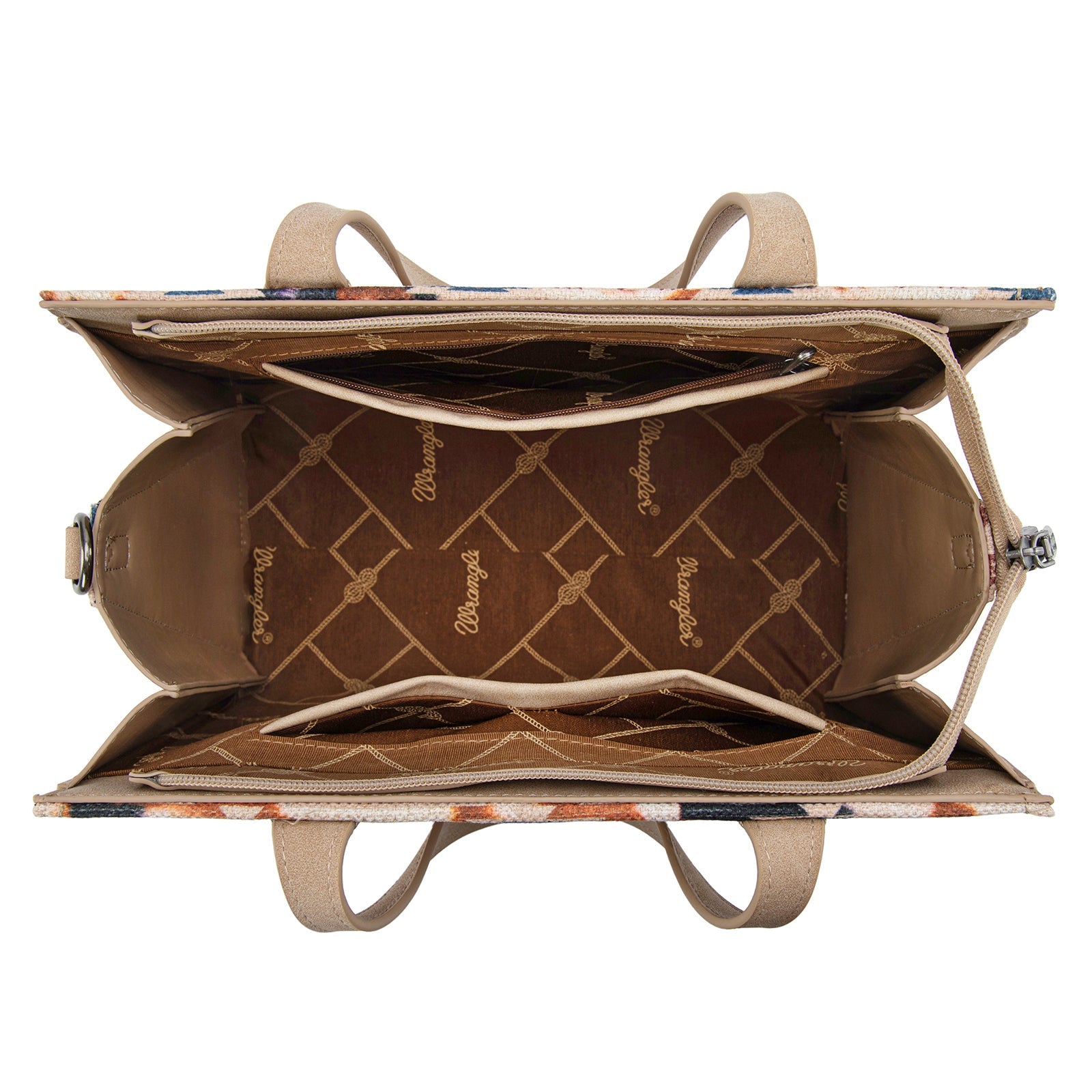 Wrangler Aztec Print Tote/Crossbody