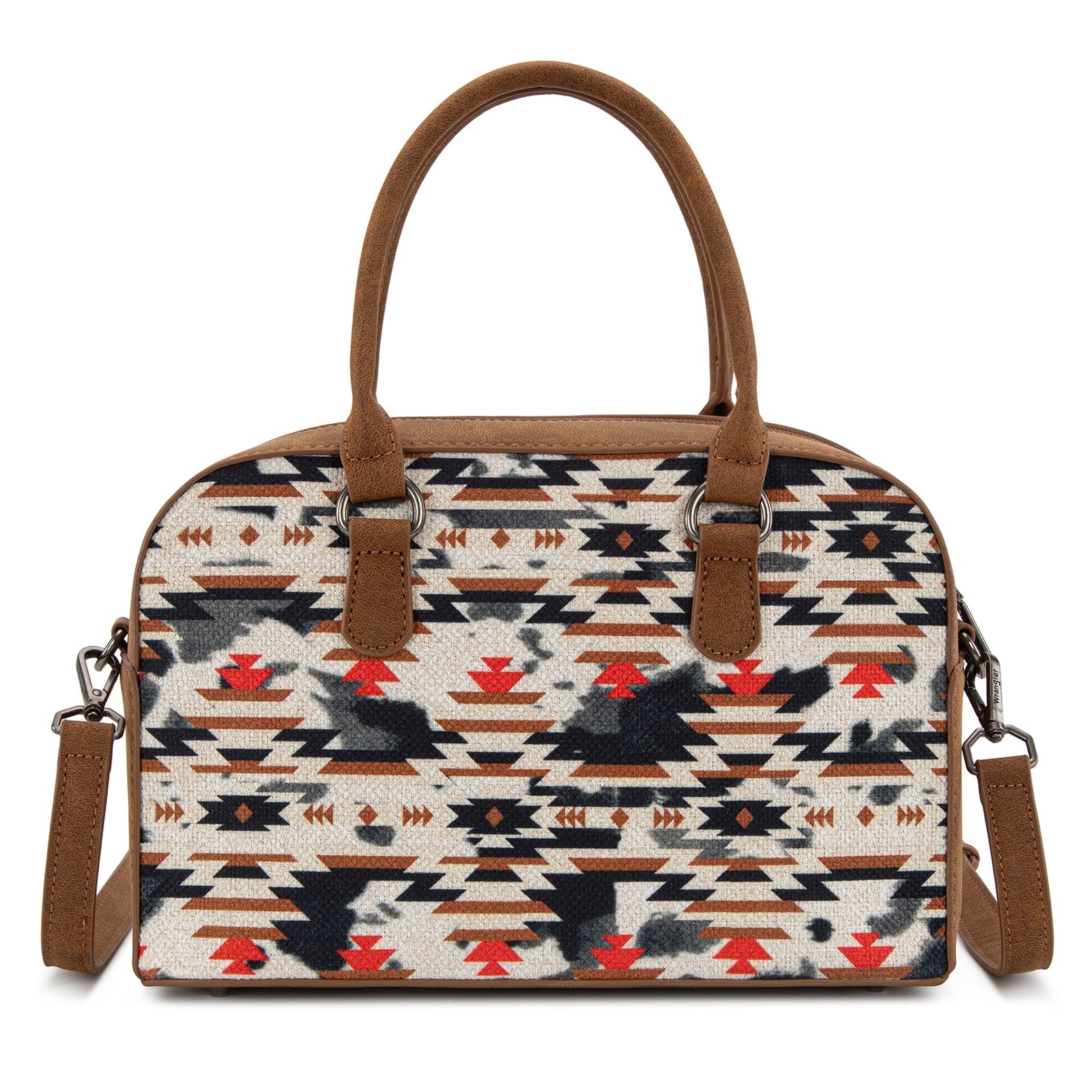 Wrangler Aztec Print Satchel/Crossbody