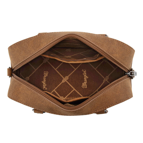 Wrangler Aztec Print Satchel/Crossbody