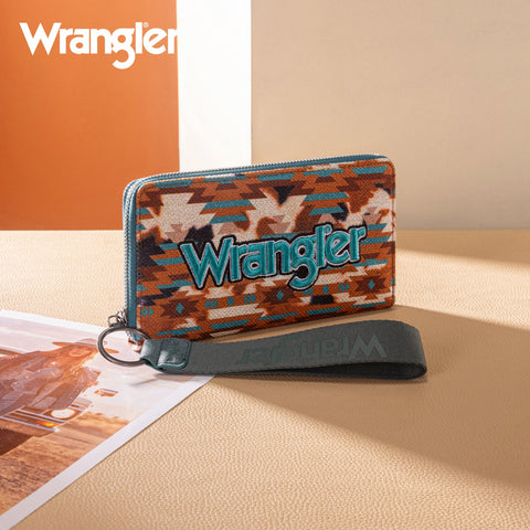 Wrangler Aztec Print Wallet