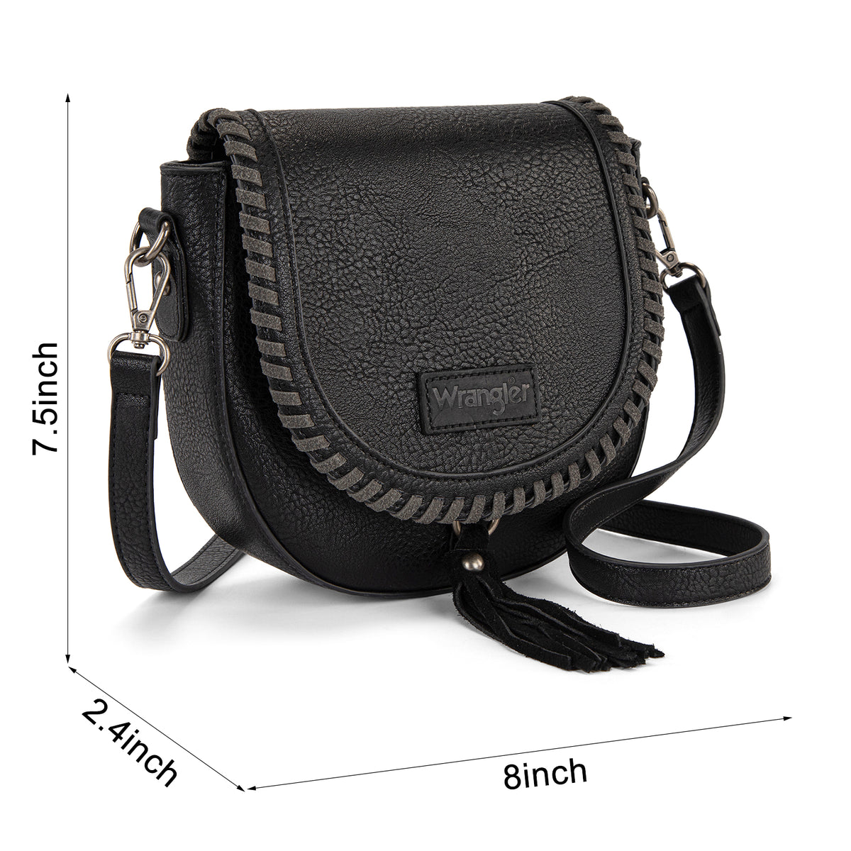 Wrangler Western Whipstitch Crossbody Bag