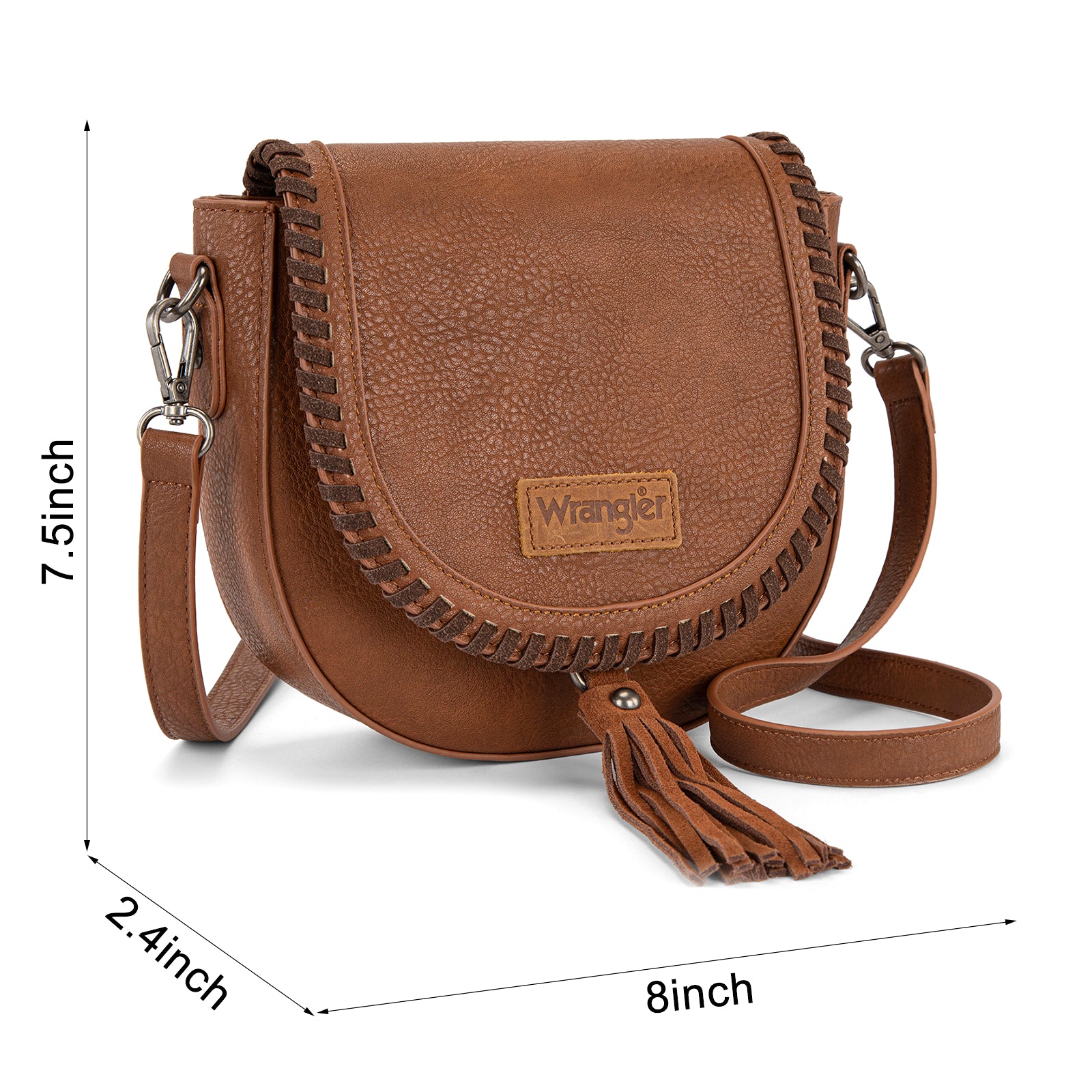 Wrangler Western Whipstitch Crossbody Bag
