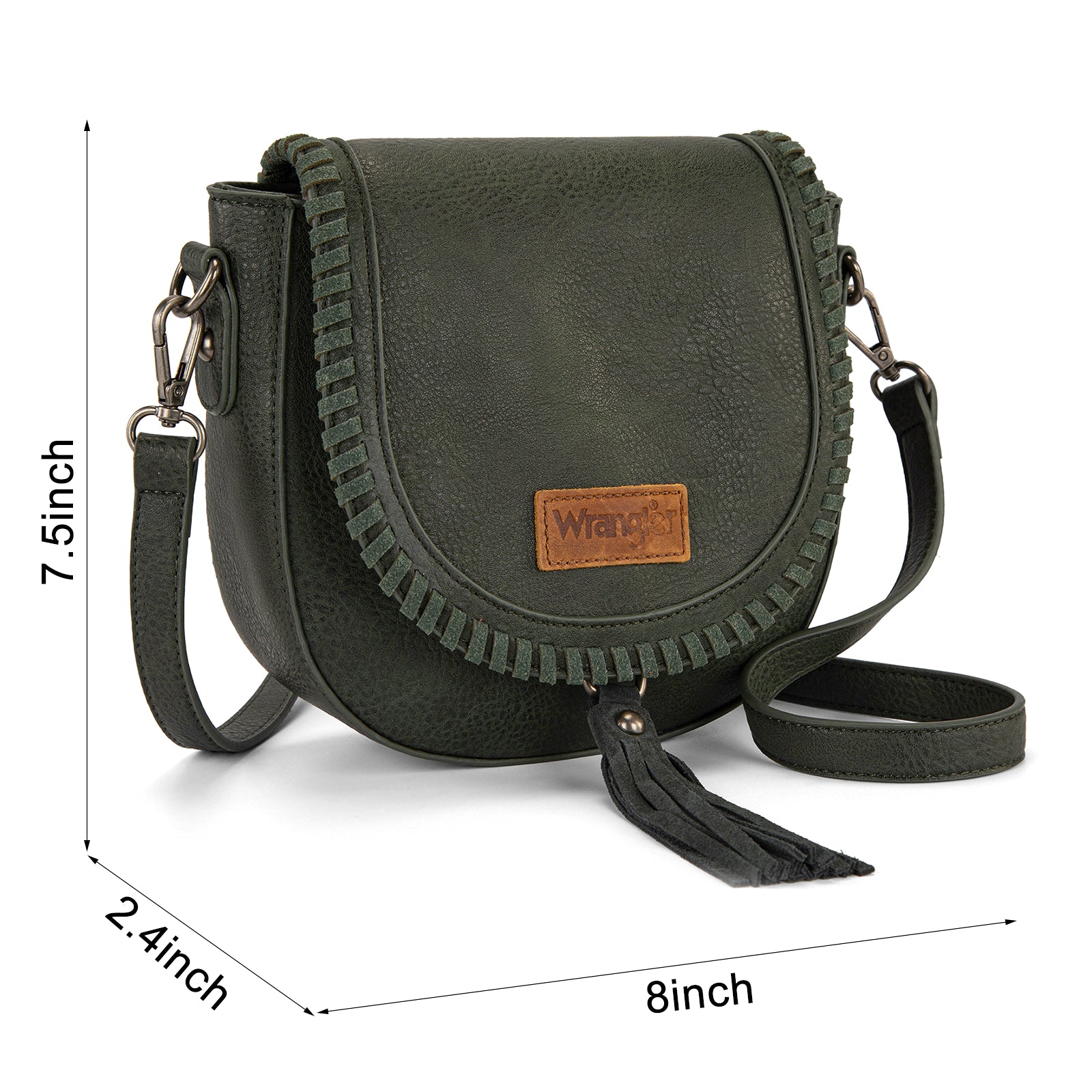 Wrangler Western Whipstitch Crossbody Bag