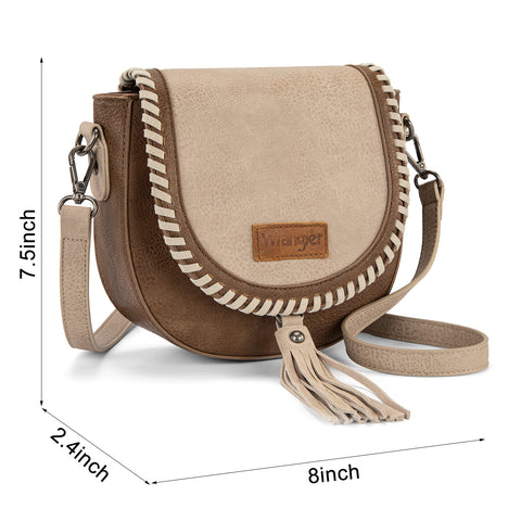 Wrangler Western Whipstitch Crossbody Bag