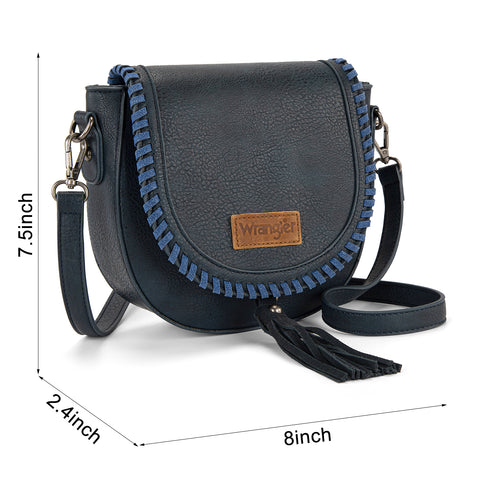 Wrangler Western Whipstitch Crossbody Bag