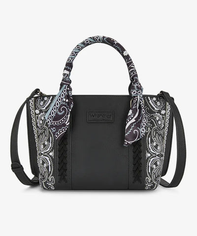 Wrangler Braided Paisley Handbag in BK