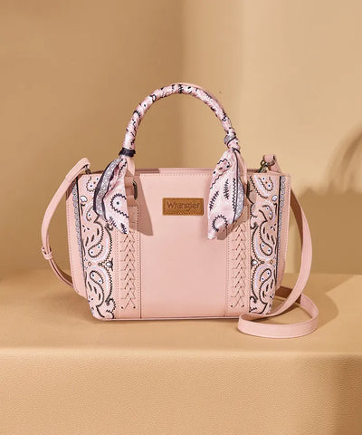 Wrangler Braided Paisley Handbag in PK