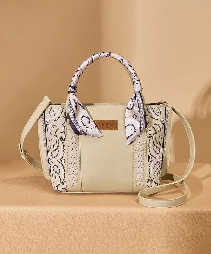 Wrangler Braided Paisley Handbag in TN