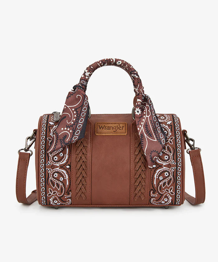 Wrangler Desert Paisley Boston Bag