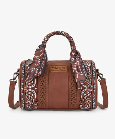 Wrangler Desert Paisley Boston Bag