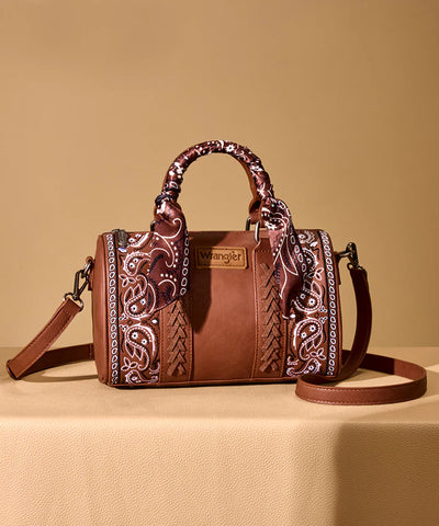 Wrangler Braided Desert Paisley Handbag Collection