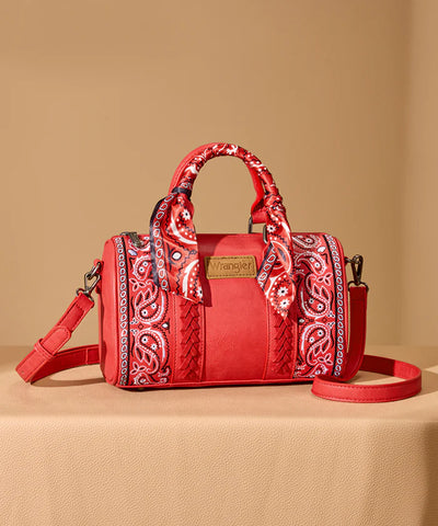 Wrangler Desert Paisley Boston Bag
