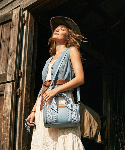 Wrangler Desert Paisley Boston Bag