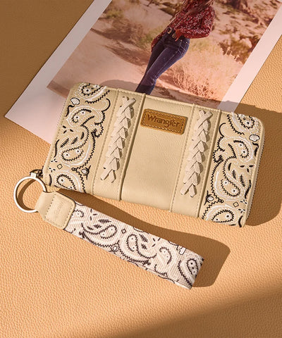 Wrangler western paisley wristlet in TN