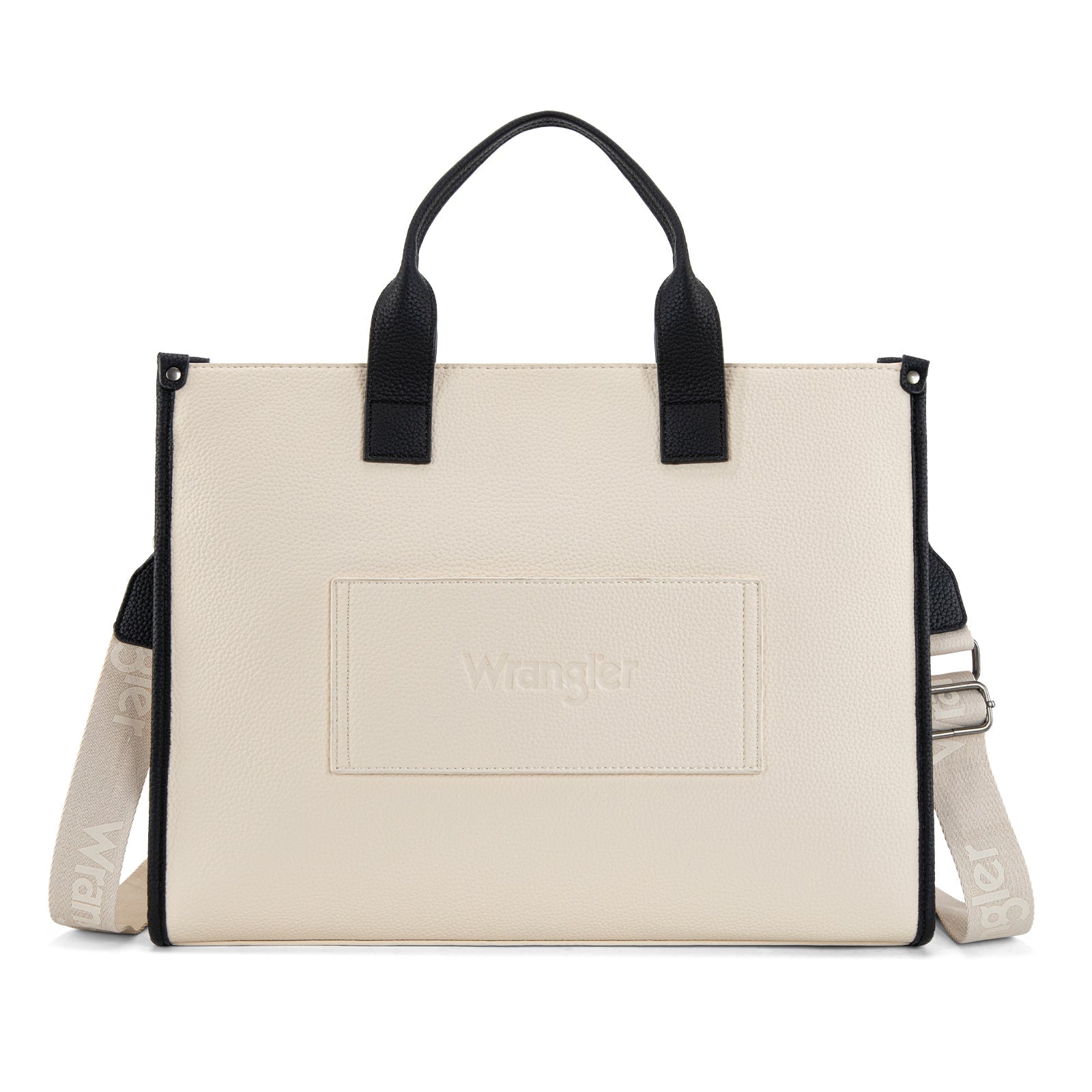 Wrangler Structured Work Tote/Large Carry-All Tote/Crossbody with Pouch