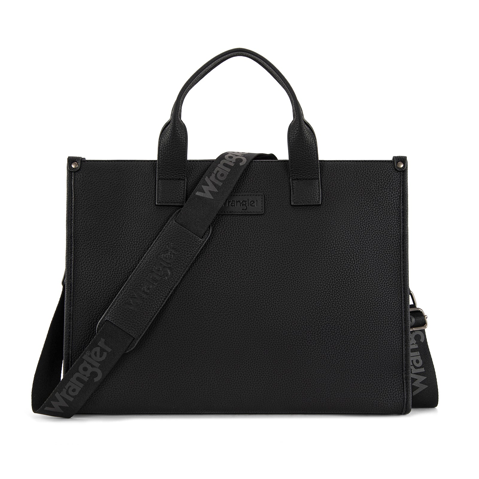 Wrangler Structured Work Tote/Large Carry-All Tote/Crossbody with Pouch