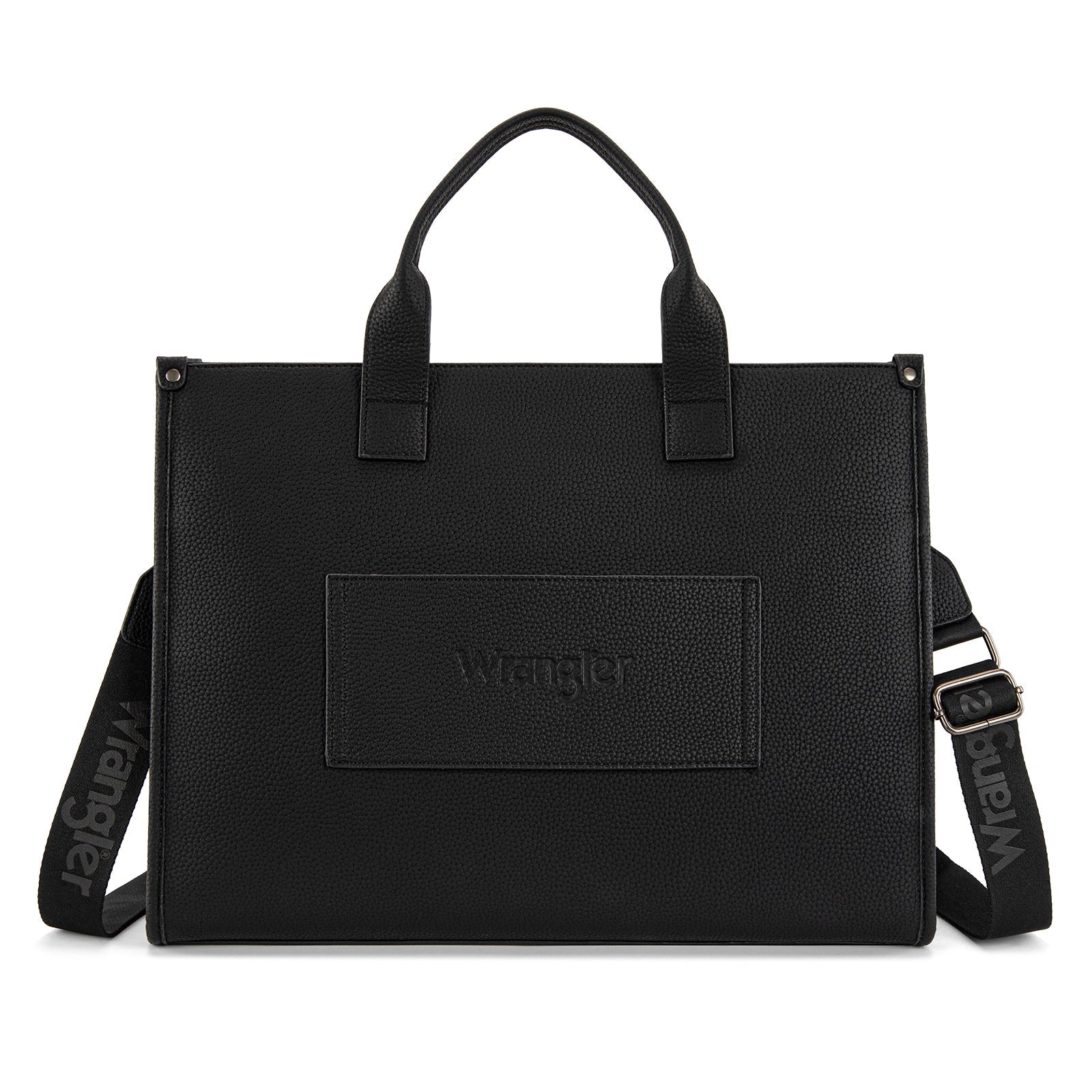 Wrangler Structured Work Tote/Large Carry-All Tote/Crossbody with Pouch