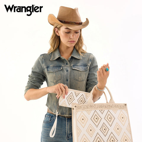 Wrangler Aztec Studded Wallet/Wristlet