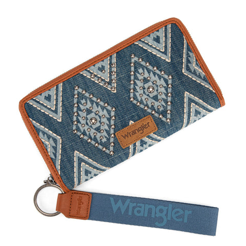 Wrangler Aztec Studded Wallet/Wristlet