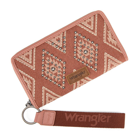 Wrangler Aztec Studded Wallet/Wristlet