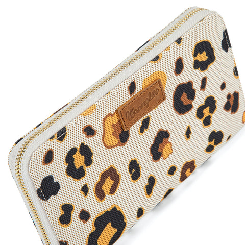 Wrangler Leopard Print Wallet/Wristlet