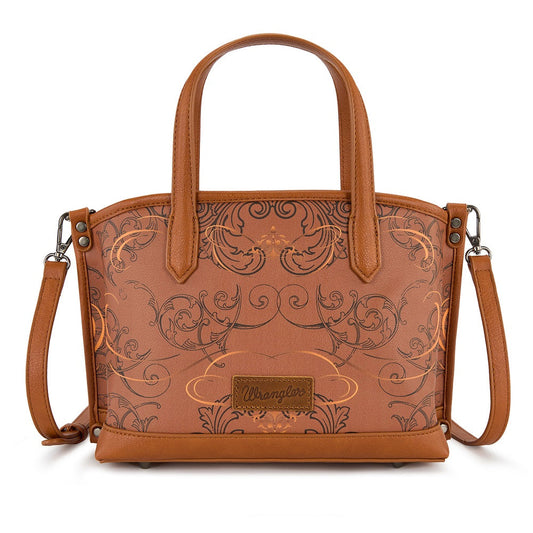 Wrangler Scroll Print Satchel Bag