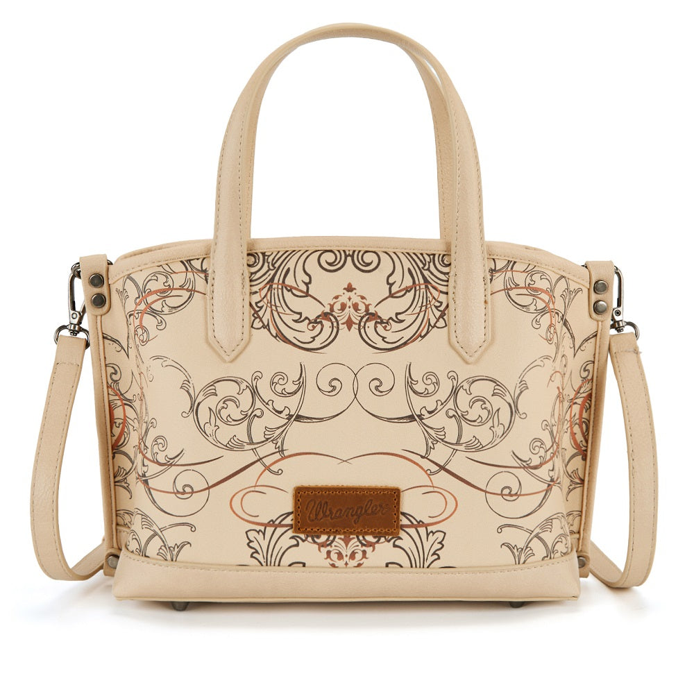 Wrangler Scroll Print Satchel Bag