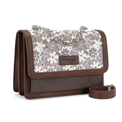 Wrangler Chic Lace Chain Shoulder Bag