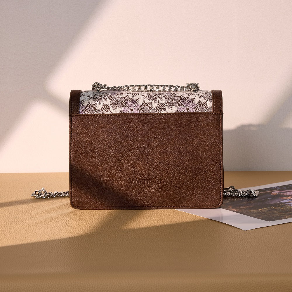 Wrangler Chic Lace Chain Shoulder Bag