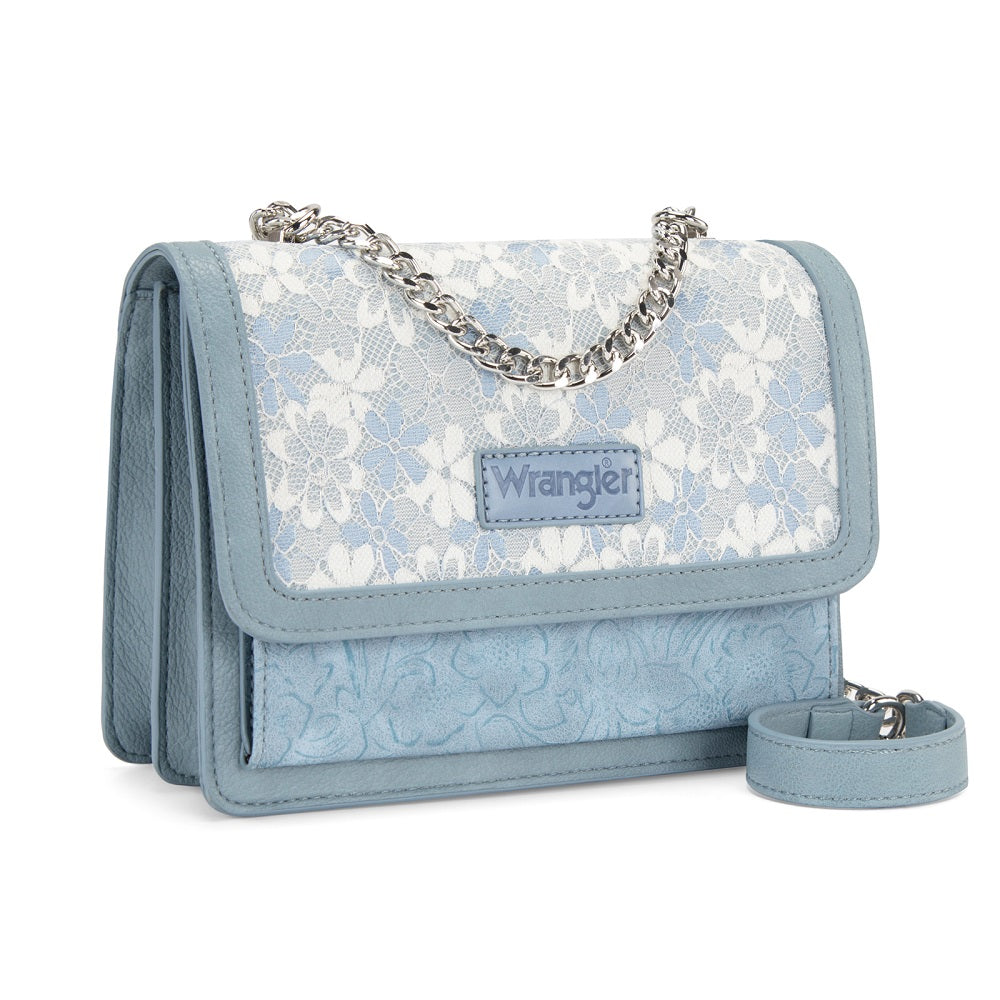 Wrangler Chic Lace Chain Shoulder Bag