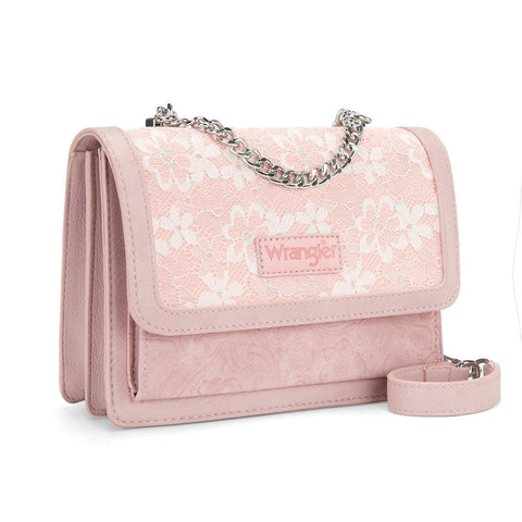 Wrangler Chic Lace Chain Shoulder Bag