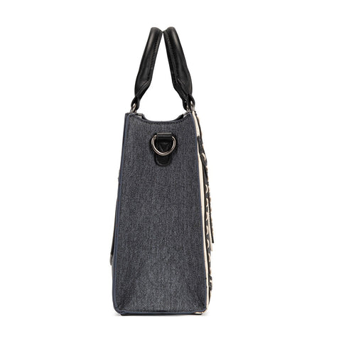 Wrangler Western Contrast Stitch Chevron Tote Bag