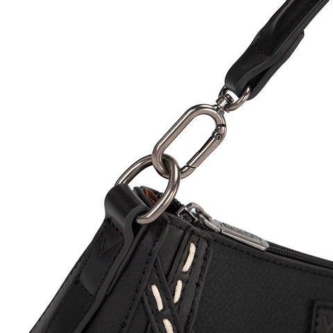 Wrangler Western Chevron Contrast Stitch Satchel Bag
