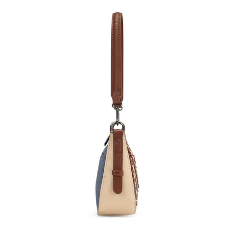 Wrangler Western Chevron Contrast Stitch Satchel Bag