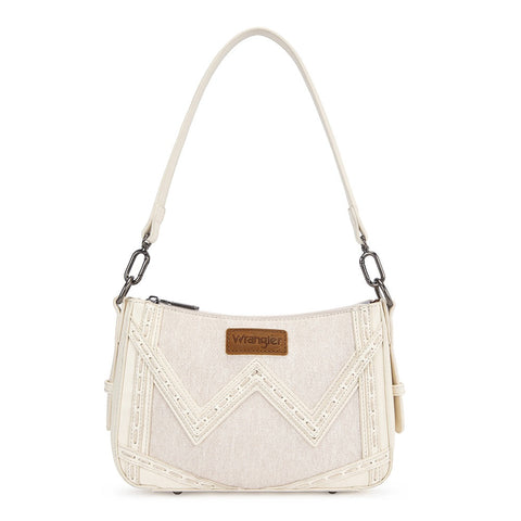 Wrangler Western Chevron Contrast Stitch Satchel Bag
