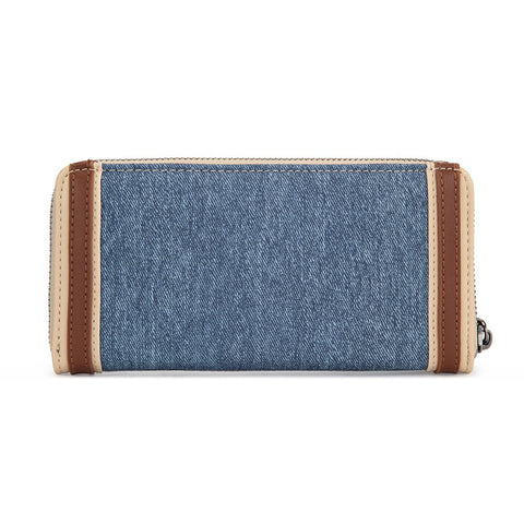 Wrangler Western Chevron Contrast Stitch RFID Wallet