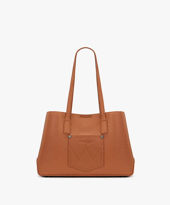 Wrangler 3D Floral Appliqués Tote Bag in BR