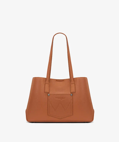 Wrangler 3D Floral Appliqués Tote Bag in BR