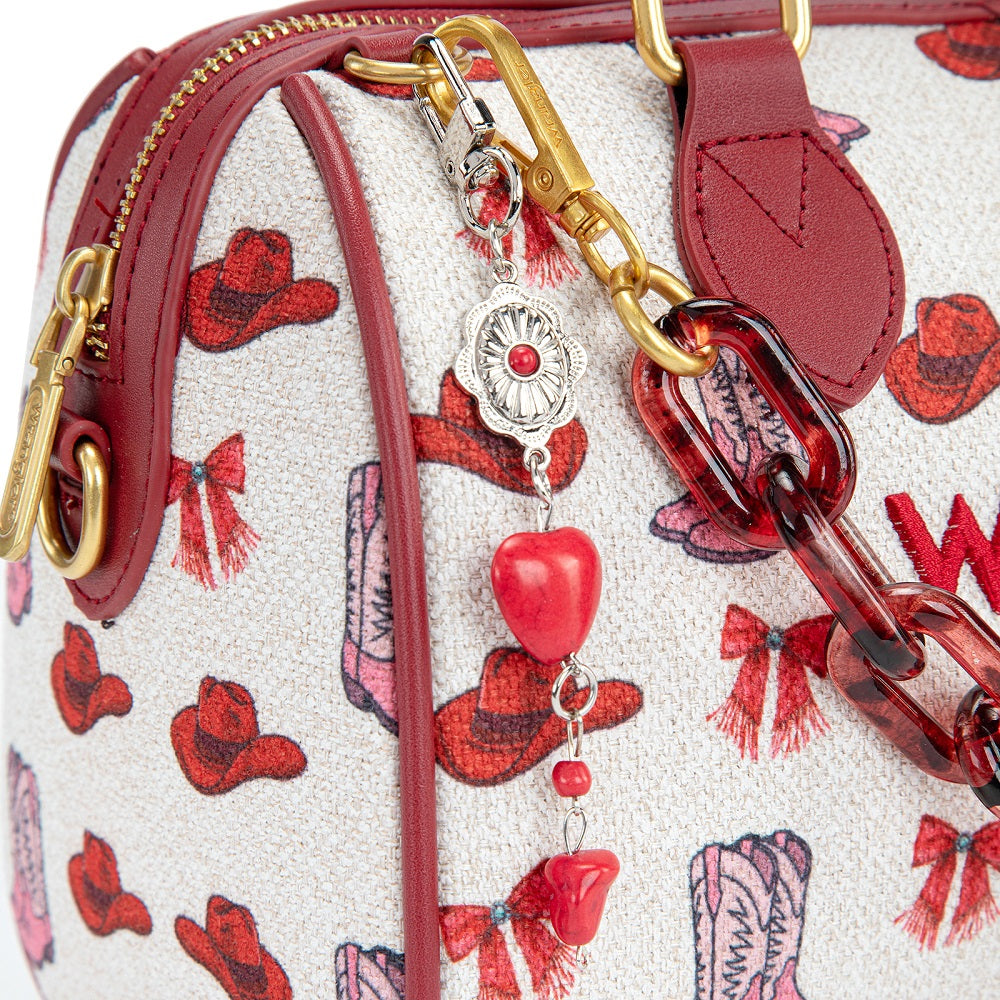 Wrangler Western Print Cowgirl Boston Bag