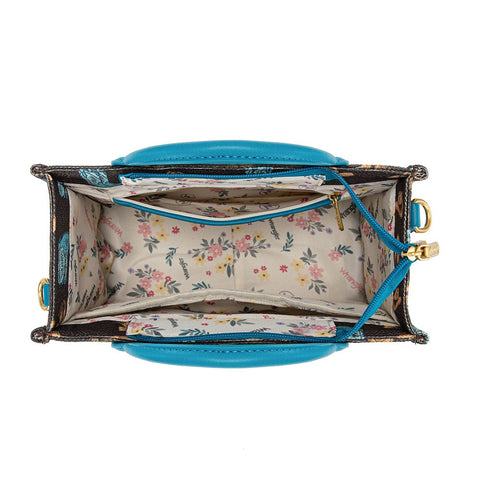 Wrangler Western Print Cowgirl Tote Bag/Crossbody