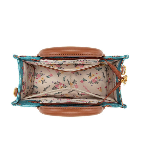 Wrangler Western Print Cowgirl Tote Bag/Crossbody